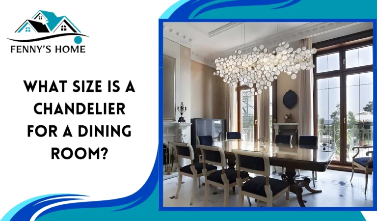 What size is a chandelier for a dining room?