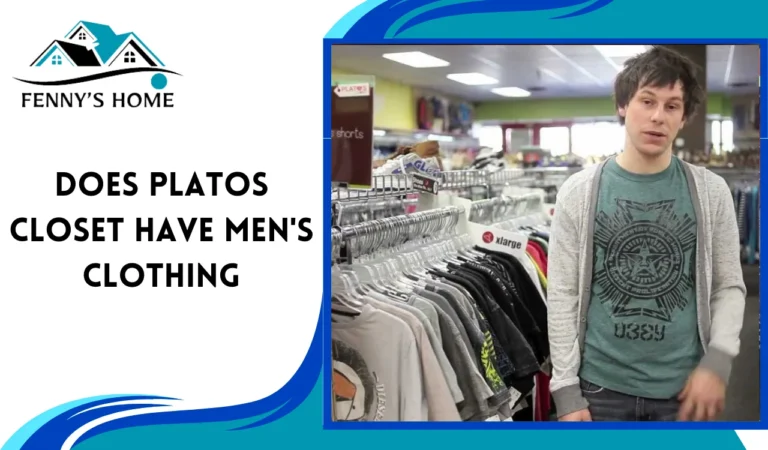 Does Plato’s closet have men’s clothing?