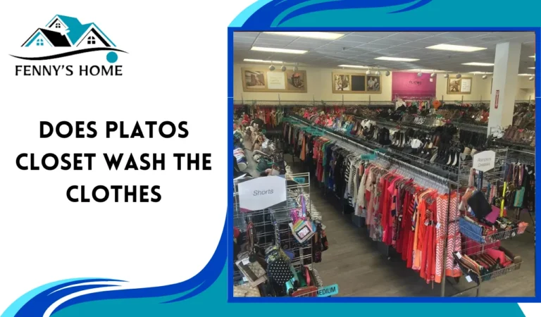 Does Plato’s closet wash the clothes?